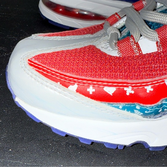 NIKE AIR MAX 95 Grade School "UGLY CHRISTMAS SWEATER" Size 5.5Y - Picture 10 of 10